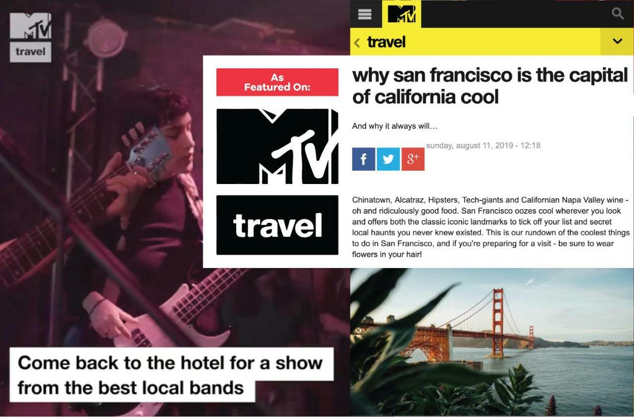 Music City Hotel - Home Of The San Francisco Music Hall Of Fame Εξωτερικό φωτογραφία